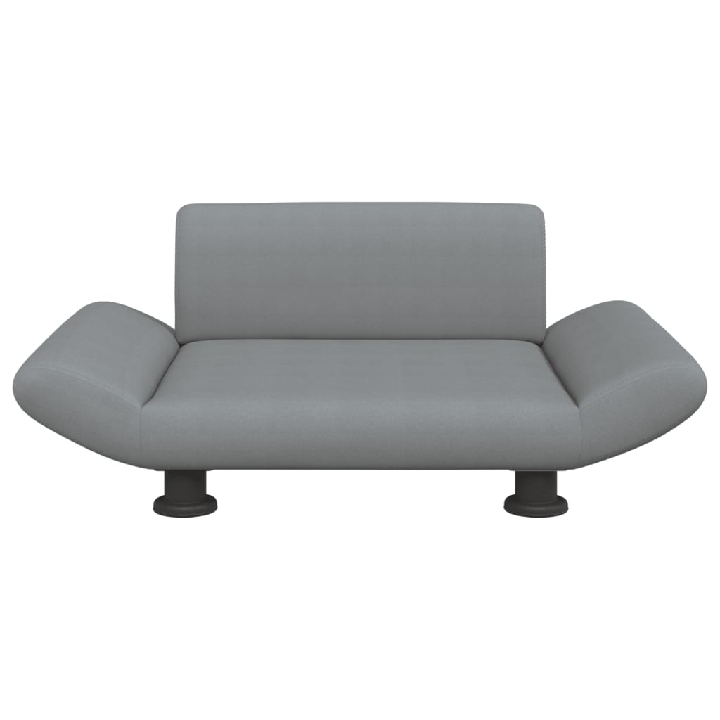 NNEVL Dog Bed Light Grey 70x45x28 cm Fabric-2