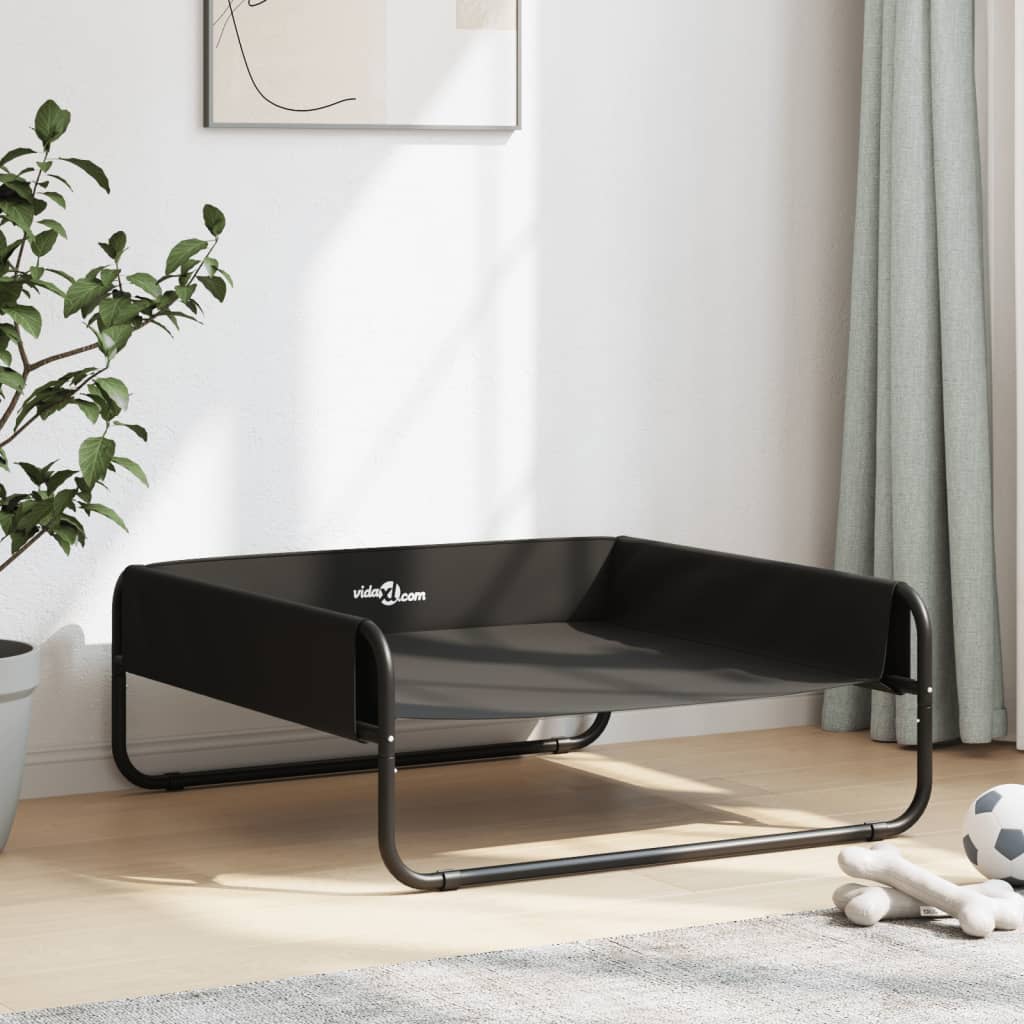 NNEVL Elevated Dog Bed Anthracite Oxford Fabric and Steel-2