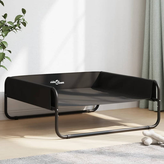 NNEVL Elevated Dog Bed Anthracite Oxford Fabric and Steel-0