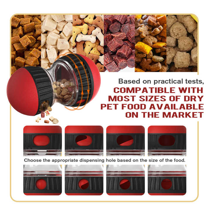 NNEDSZ Green Interactive Dog Slow Feeder Toy - Food Dispenser Ball for Healthy Digestion